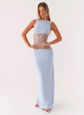 Smart Look Lucinda Maxi Dress - Blue