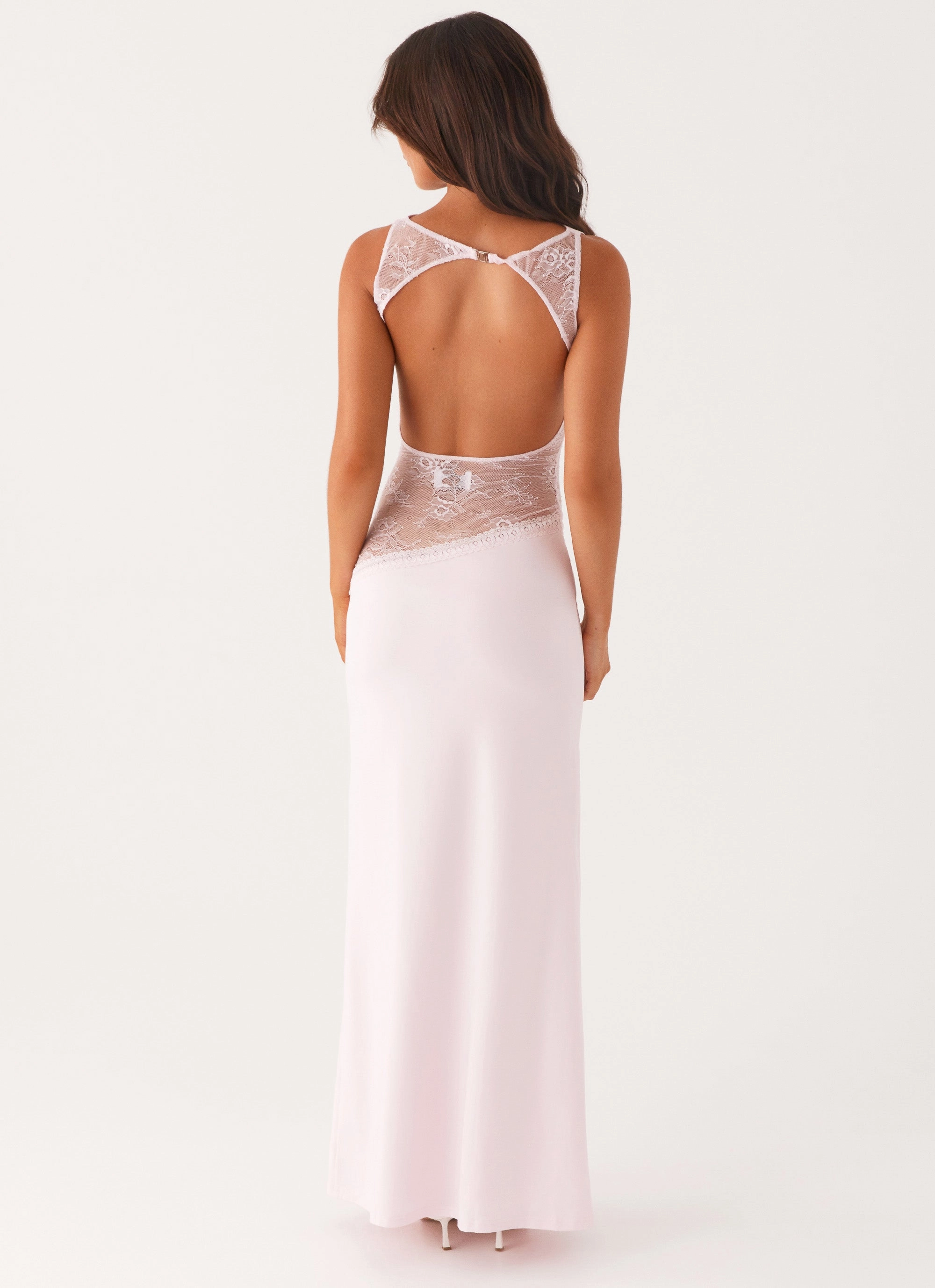 Gift-Worthy Back Glow Lucinda Maxi Dress - Pink