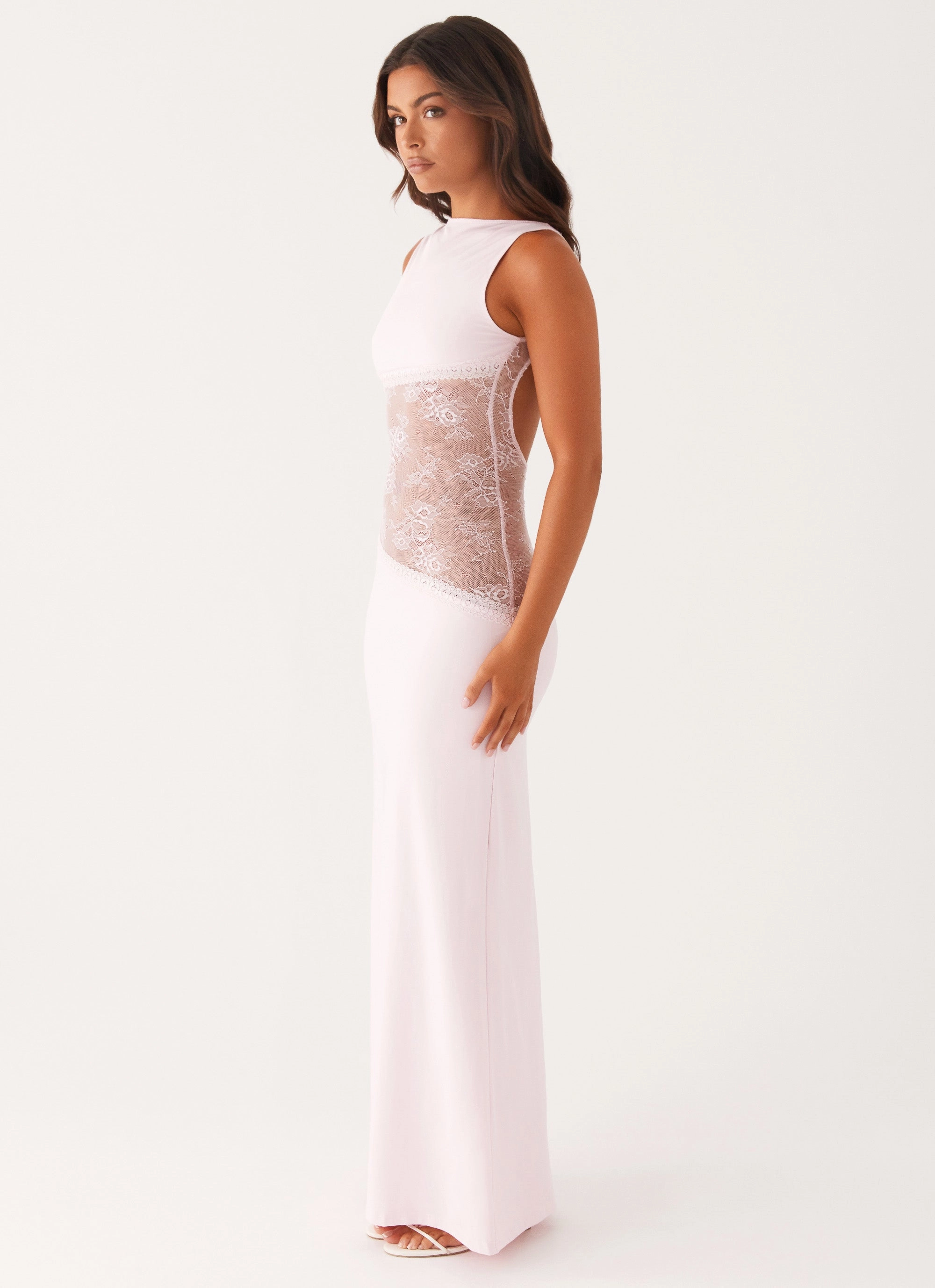 foldable ComfortFitDesign Lucinda Maxi Dress - Pink