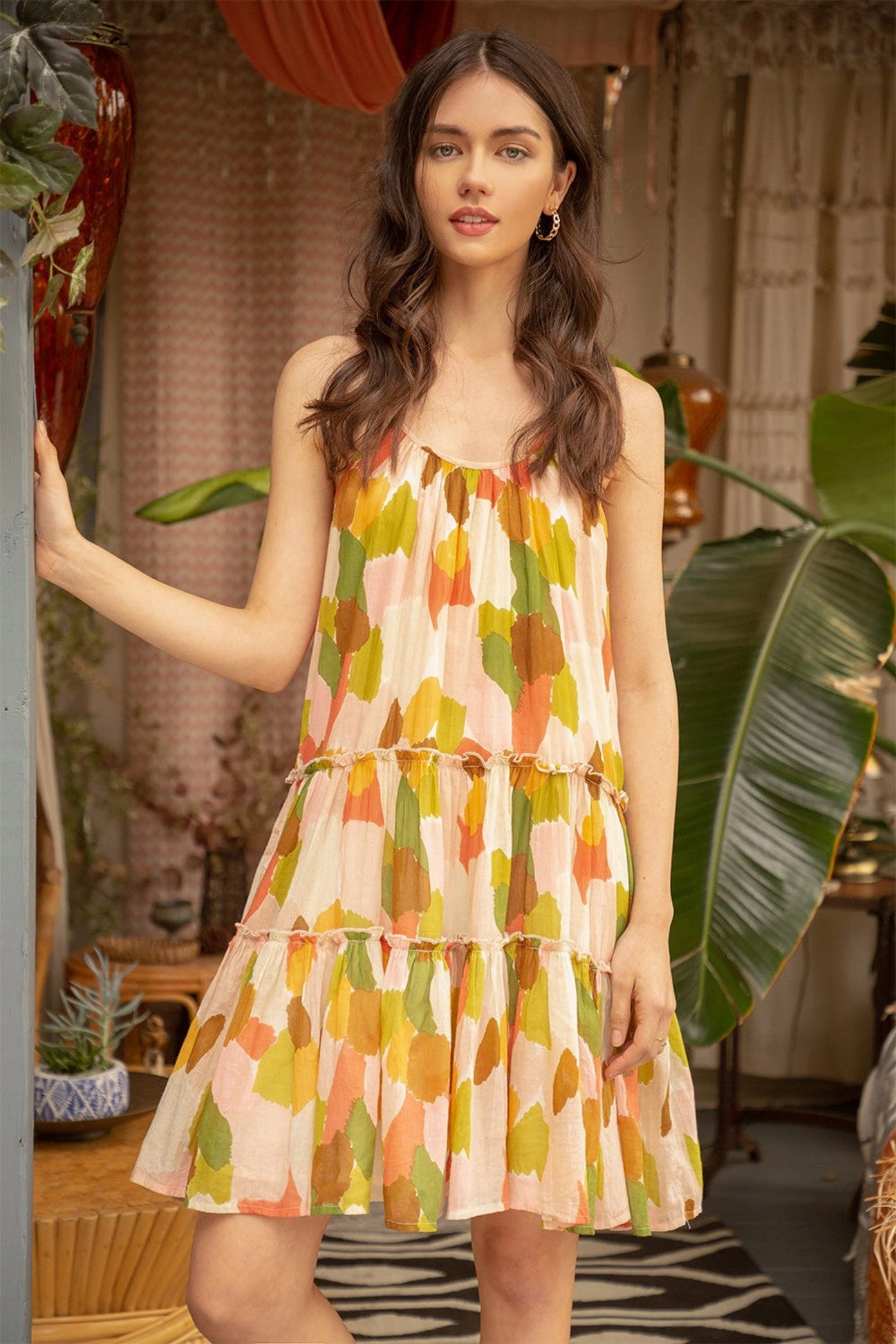 LUCINDA TIERED MINI DRESS Love Blend All-Day Fit