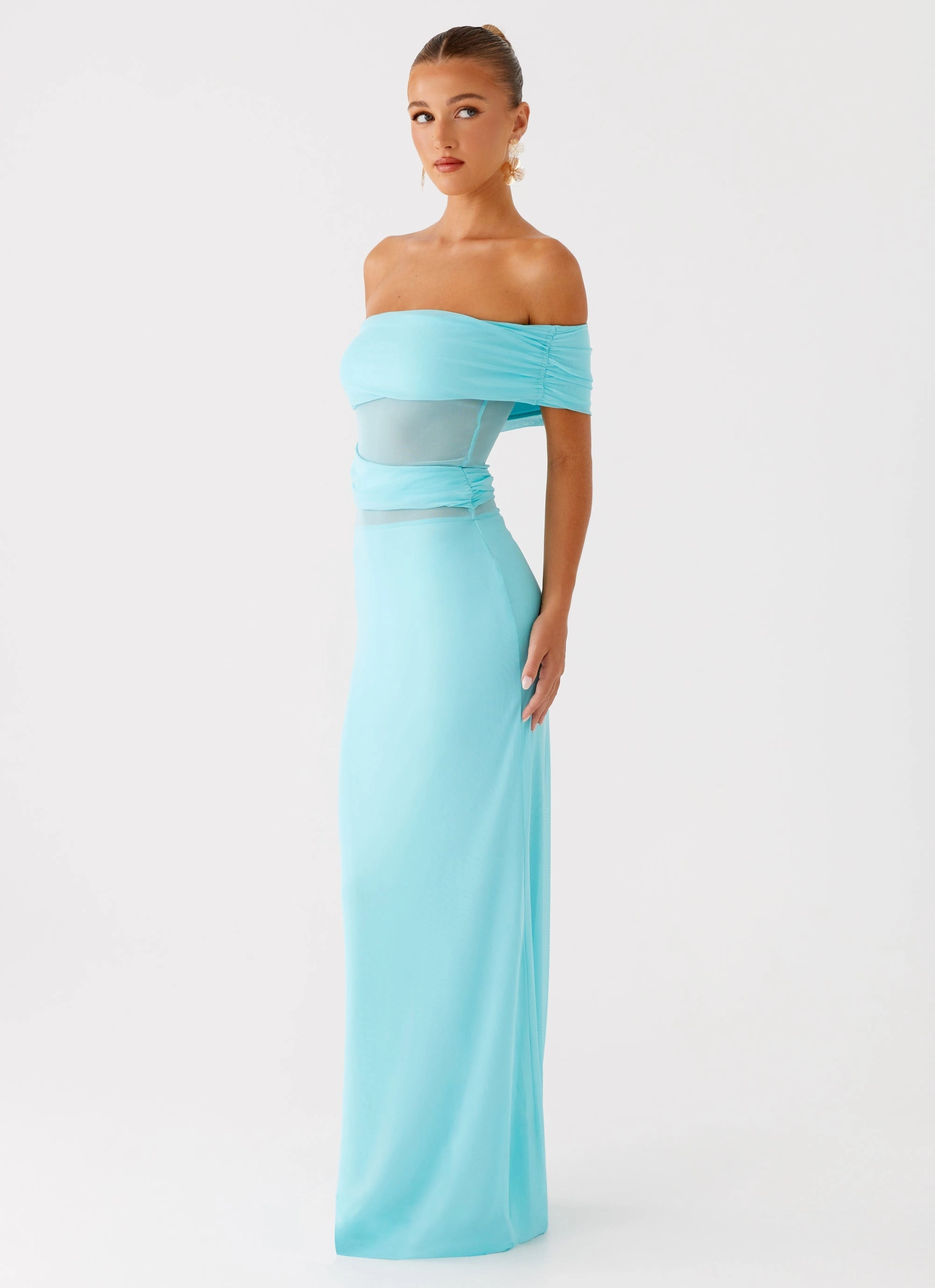 Lumi Maxi Dress - Turquoise Comfy and Relaxed