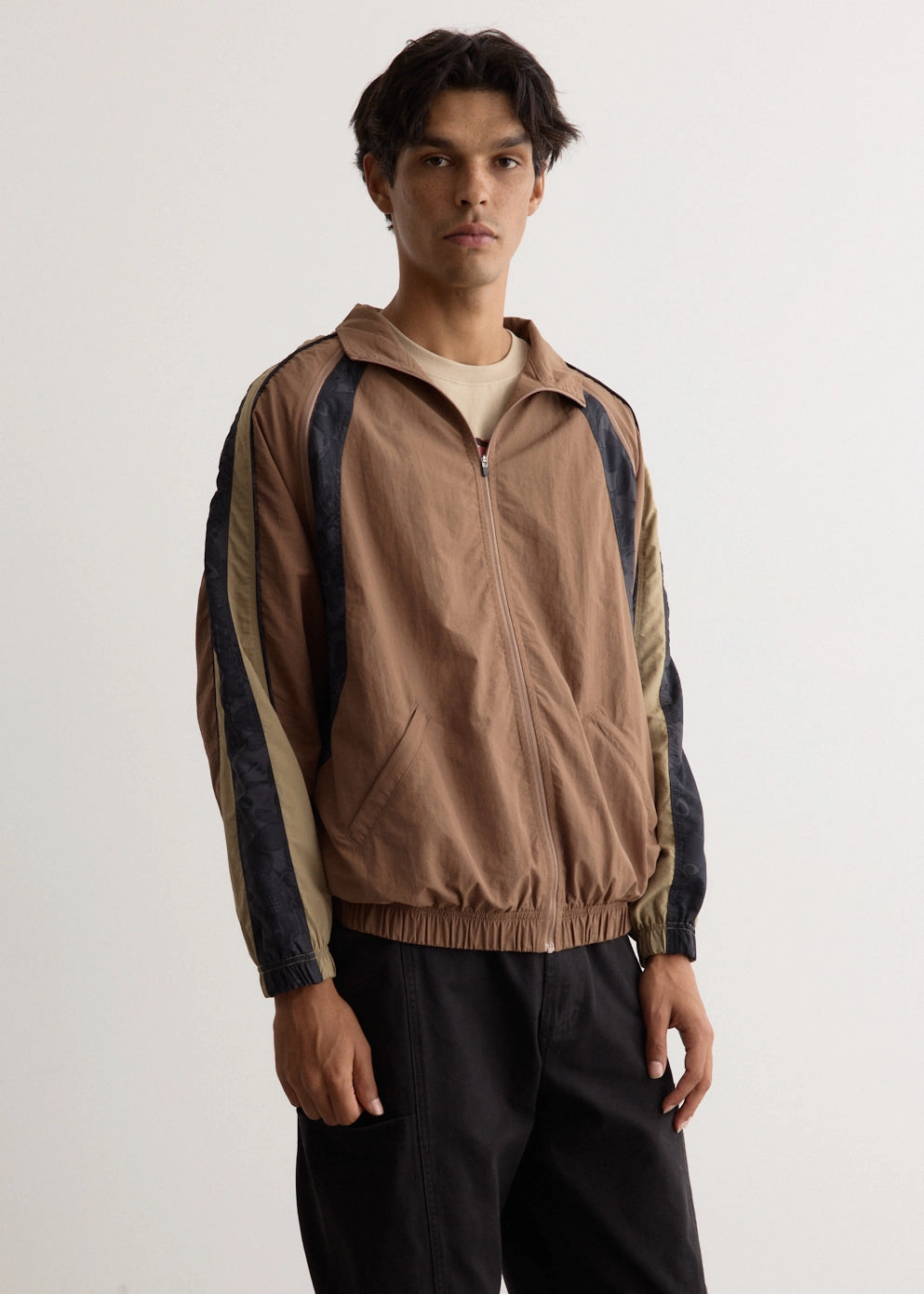 Lunacy Trackton Zip Thru Track Jacket understated look