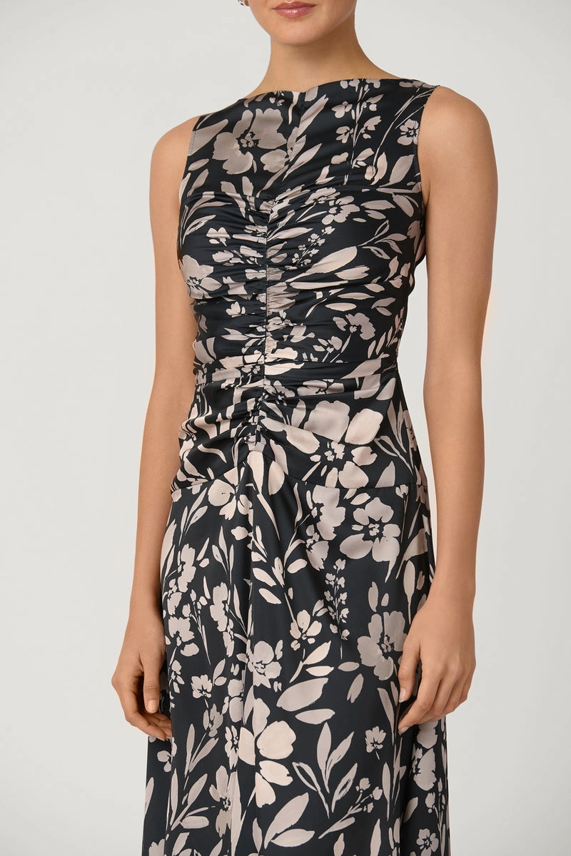 Rosetta Dress in Jet/Ecru Feminine Energy