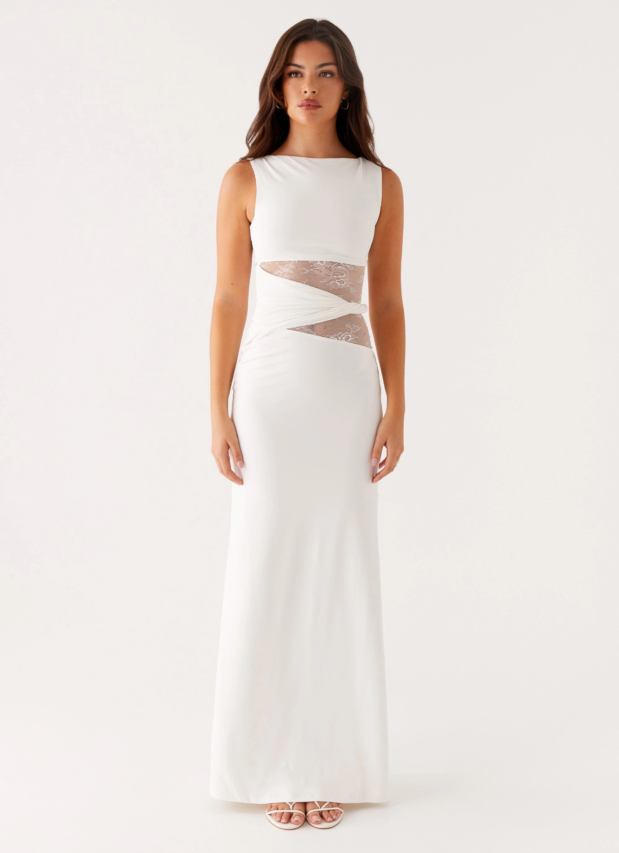 Chic Statement Urban Spirit Karma Maxi Dress - White