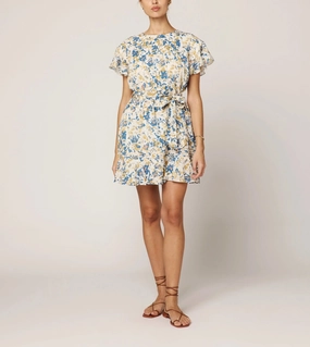 Fashion Option Flowy Cut Lynn Mini Dress | Carina Print