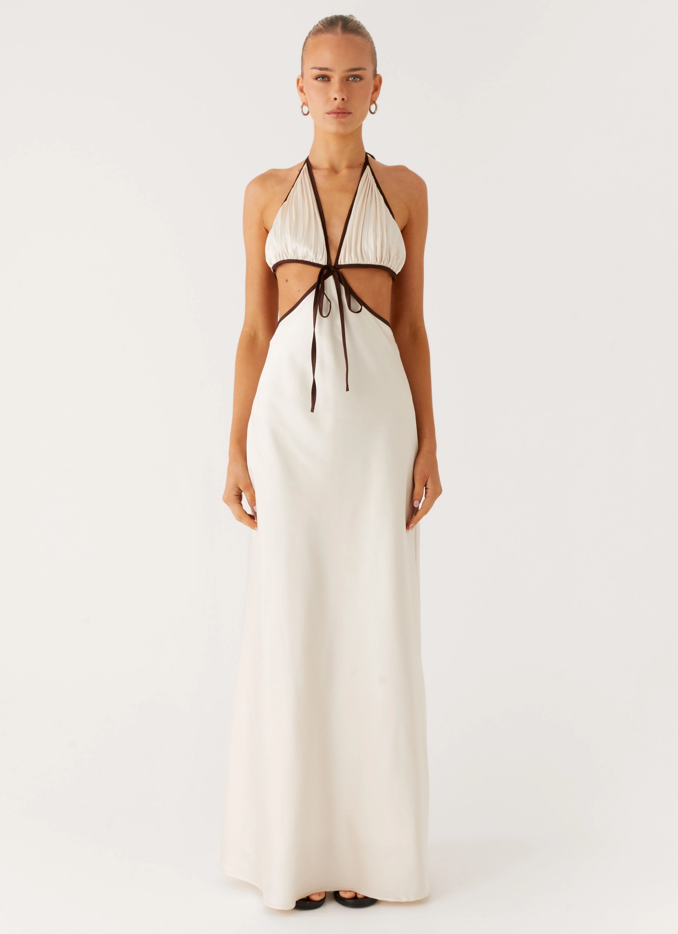 Versatile Style Mabel Maxi Dress - Cream