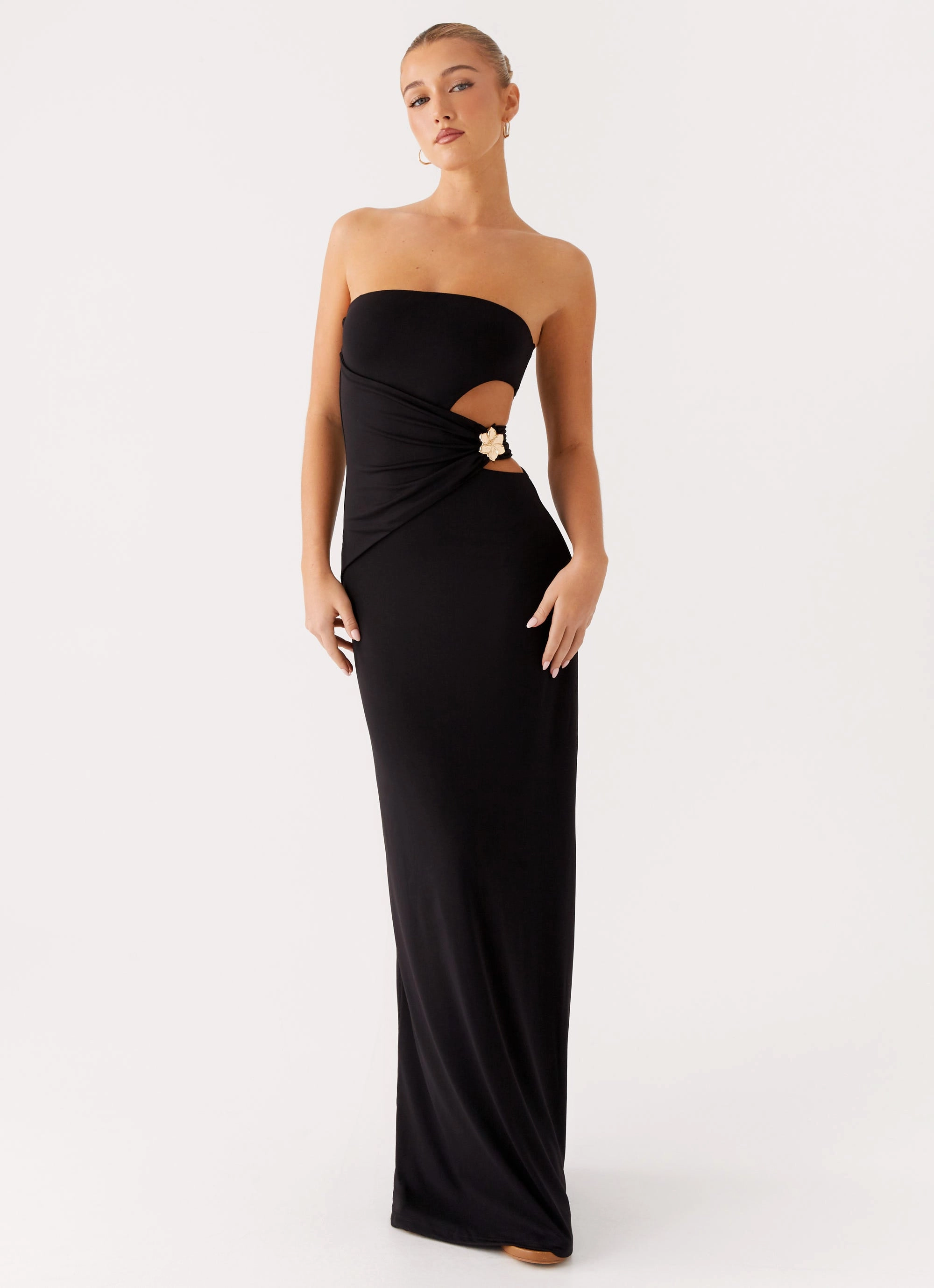 Timeless Piece Anetta Maxi Dress - Black