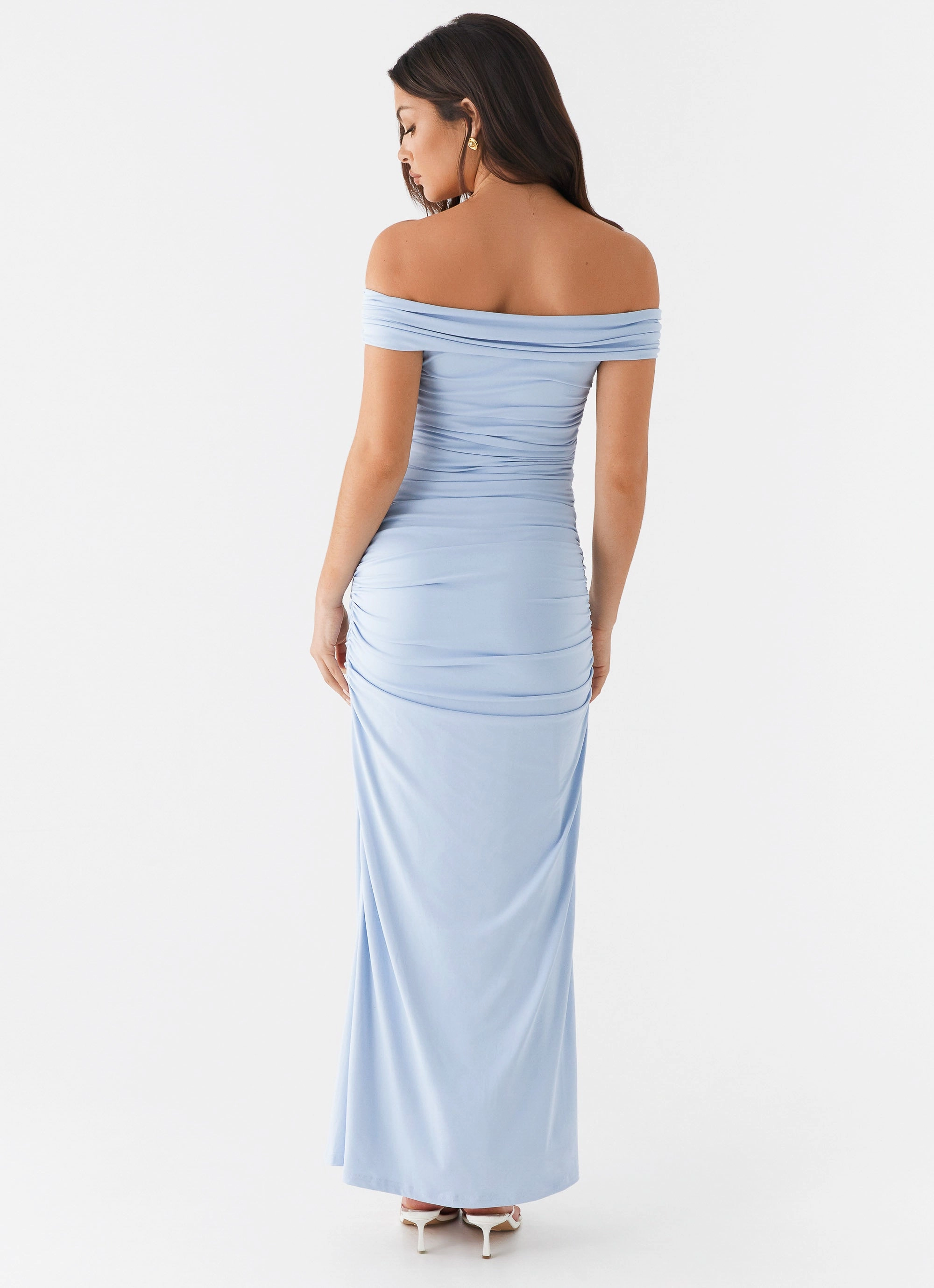 Majorly Maxi Dress - Blue Clean Aesthetic