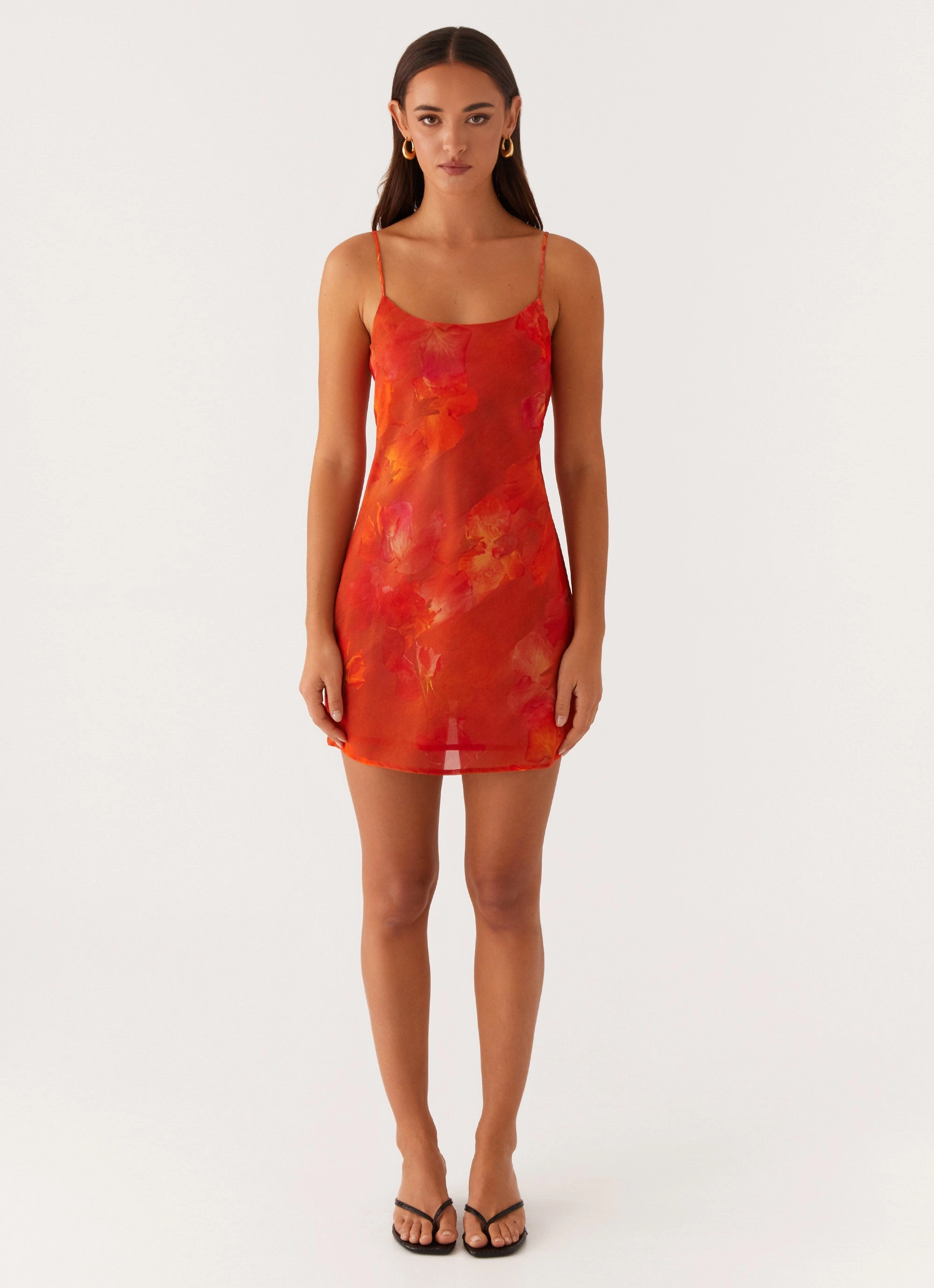 Smart Layer Manifest Mini Dress - Amber