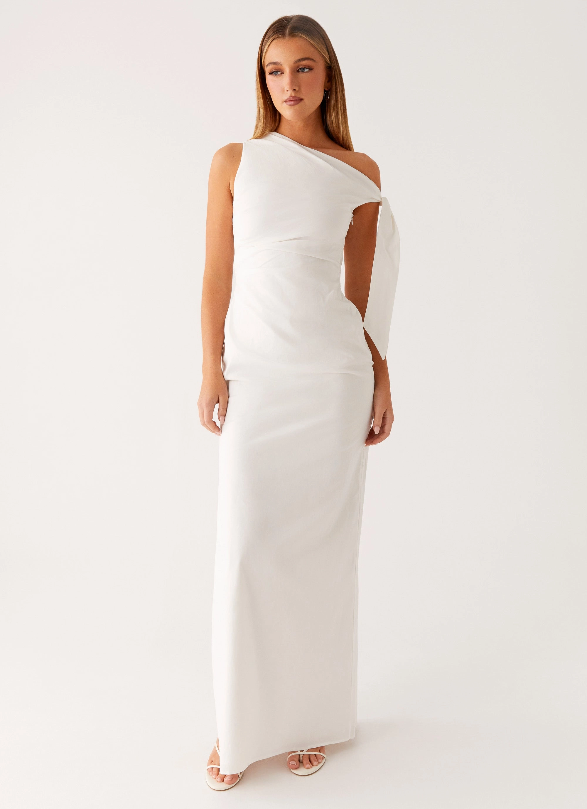 Marella Maxi Dress - Ivory Luxe Mood