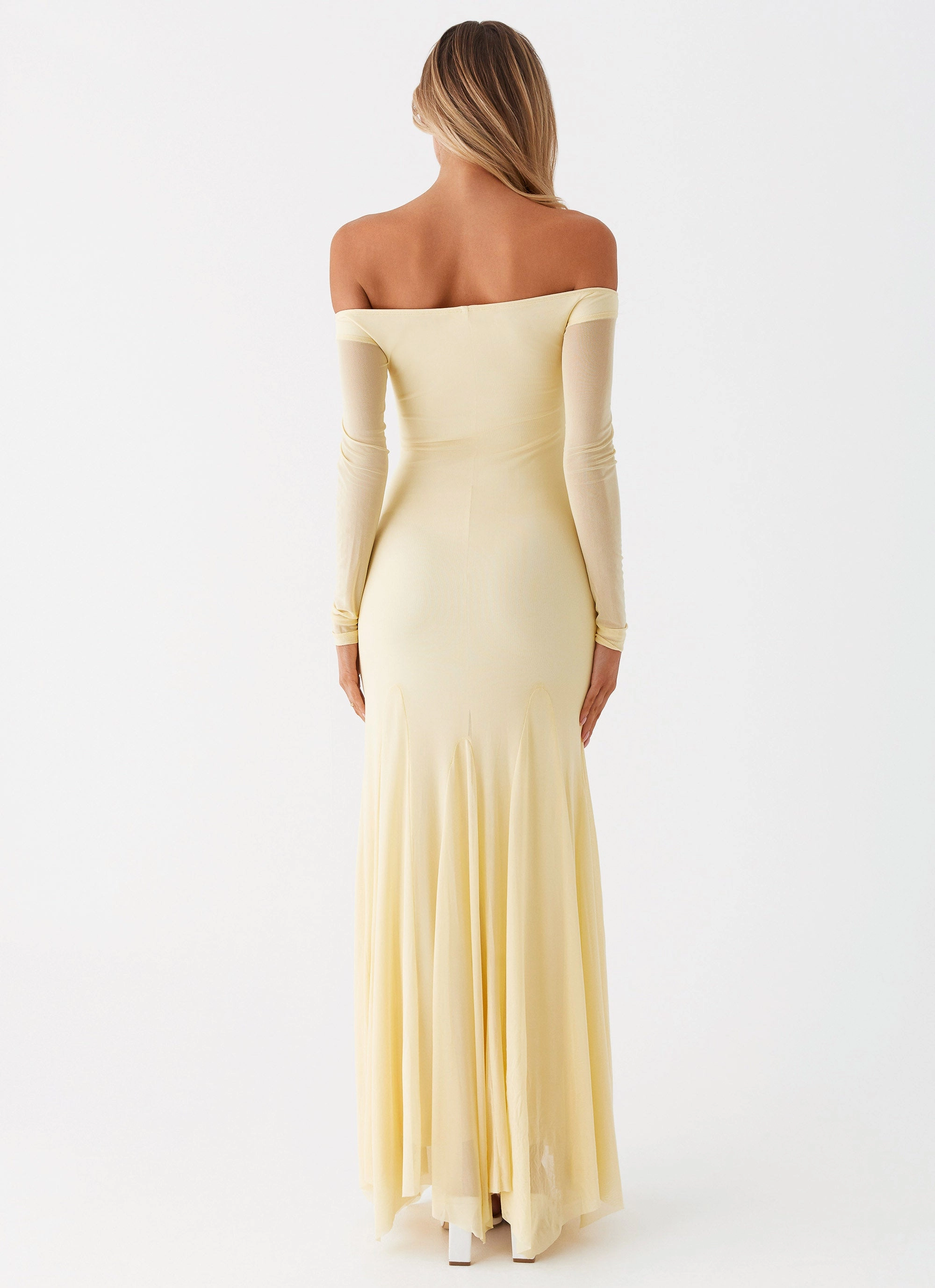Sharp Finish Maribel Maxi Dress - Yellow