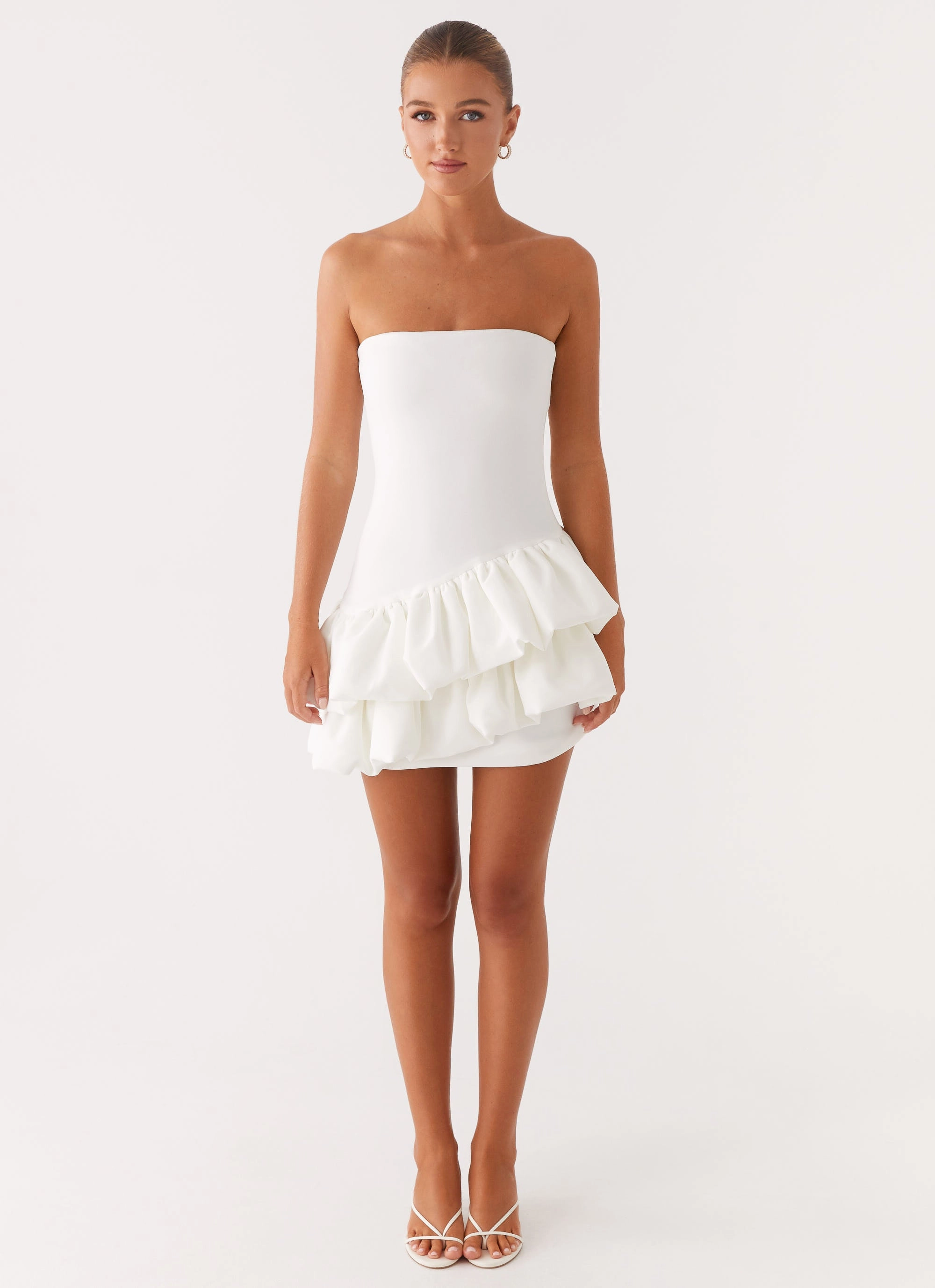 Guest Shine Marie Mini Dress - White