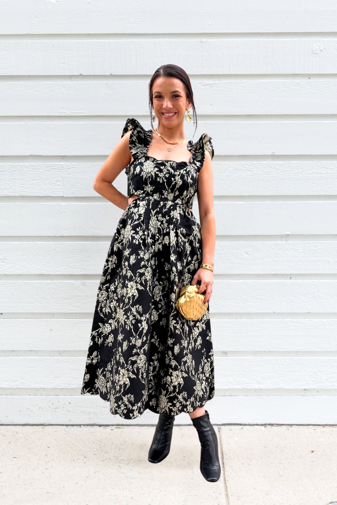 MARLEY MIDI DRESS Insulating-Lining