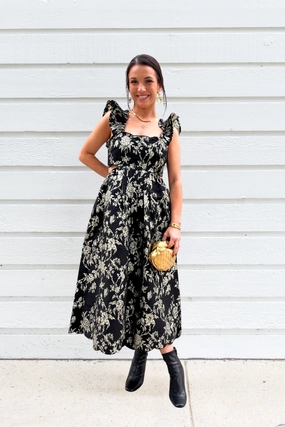 MARLEY MIDI DRESS Insulating-Lining