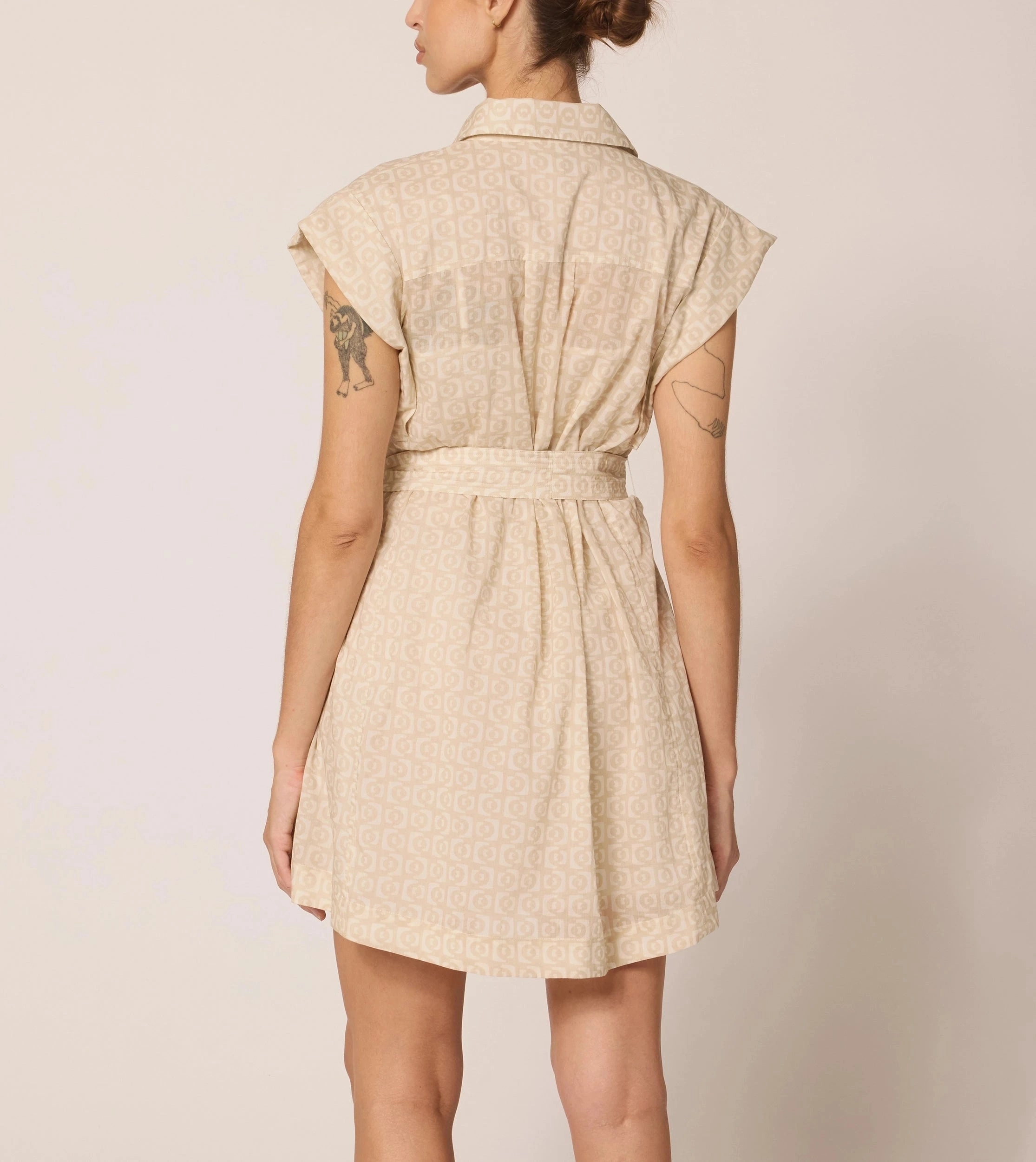 Marlowe Mini Dress | Rialto Sleek Texture Relaxed Mood