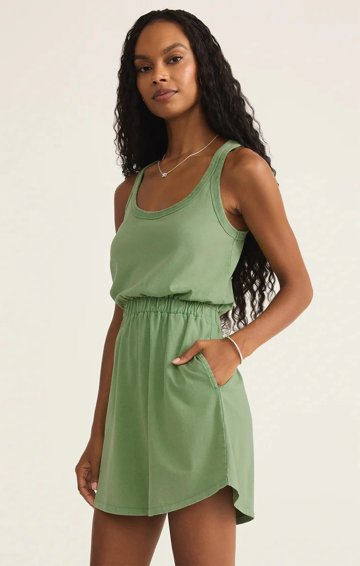 Keegan Mini Dress in Lawn Smooth Mood