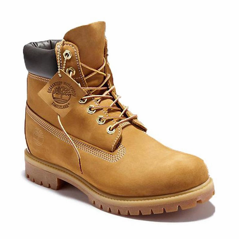 Breath Flow Men's 6" Premium Waterproof Wheat