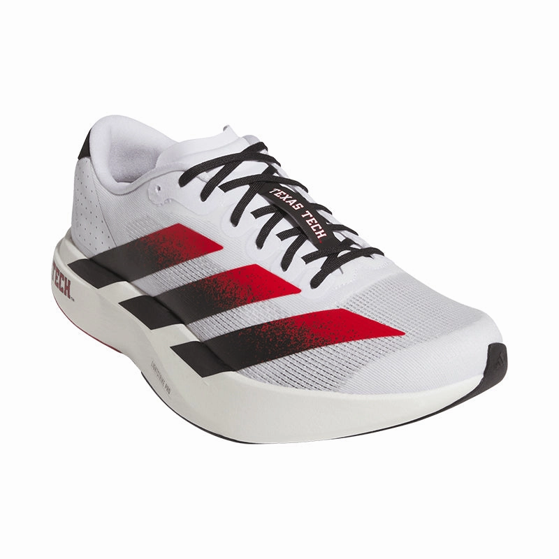 Men's Adizero EVO SL Texas Tech White/Black/Scarlet Rapid pace