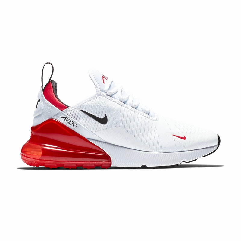 Men's Air Max 270 White/Black/Red Training