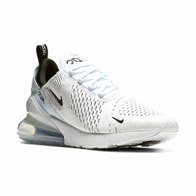 Men's Air Max 270 White/Black/White Cushioned heel