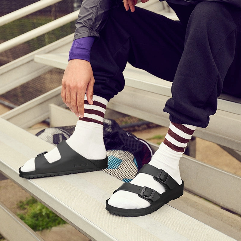 Classic Comfort Slides Timeless Comfort Slides Men's Arizona EVA Metallic Anthracite