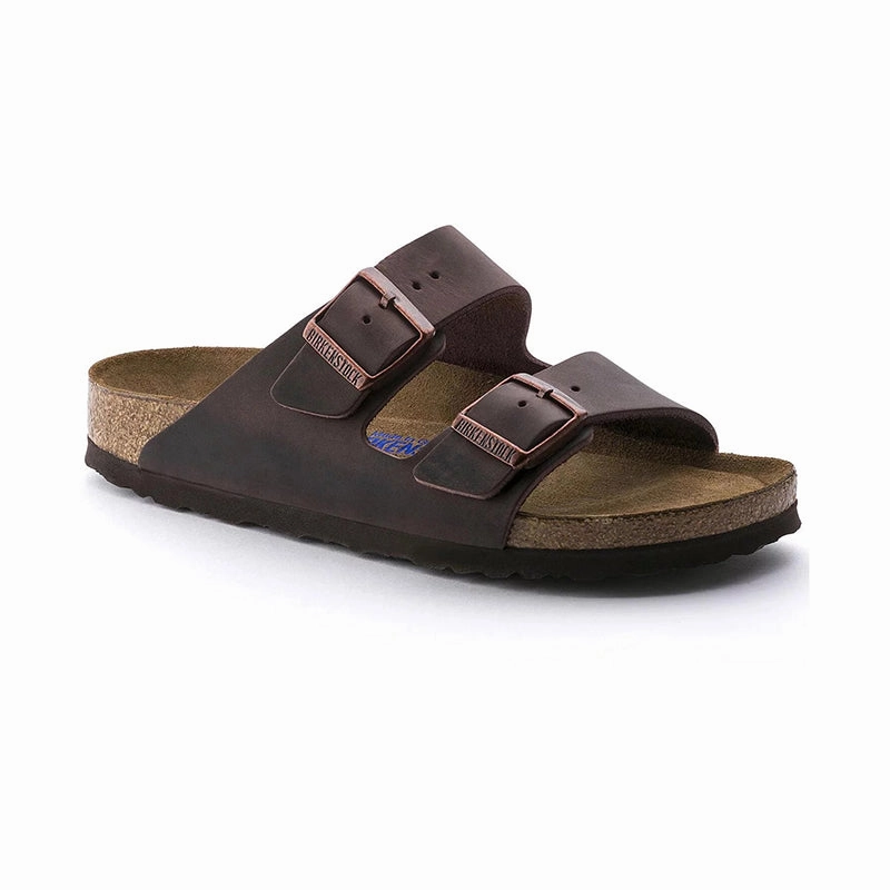 Men's Arizona Soft Footbed Habana Oiled Leather Outdoor Slippers