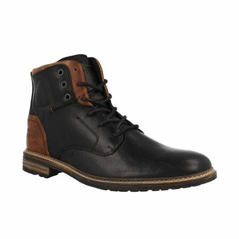 Blue Sky Mud Resistant Work Commute Men's Biltmore Black/Cognac