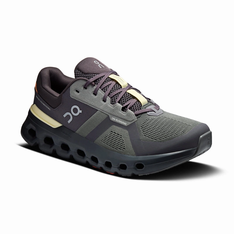 Men's Cloudrunner 2 Rock/Tangerine Durable Outsole Technology Hyperlock Heel Counter