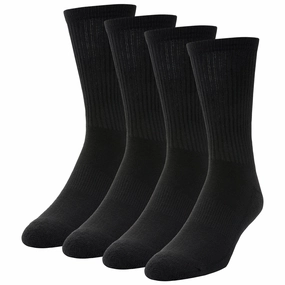 Men's Large Crew 4 Pack Crystal Glow Minimalist Aesthetic Design