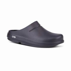 Proprietary Cushion System Men's OOcloog Black Matte