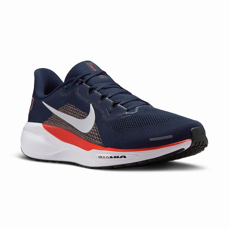 running in a marina area shoes DurableConstruction Men's Pegasus 41 Bears Marine/White/Orange