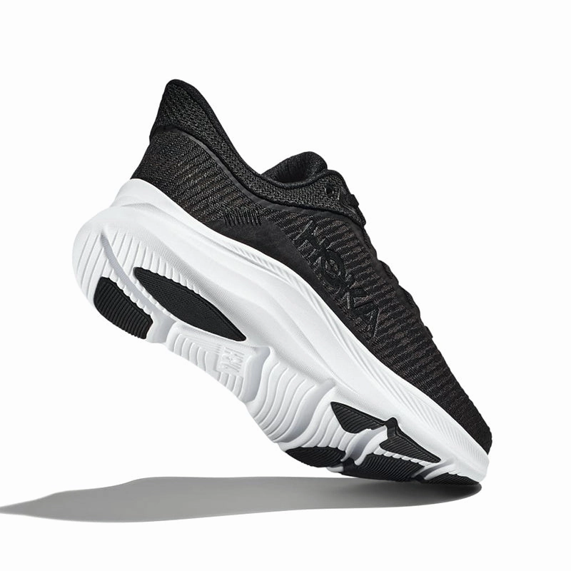 Men's Solimar Black/White Anthropometric pronated foot shoe correction