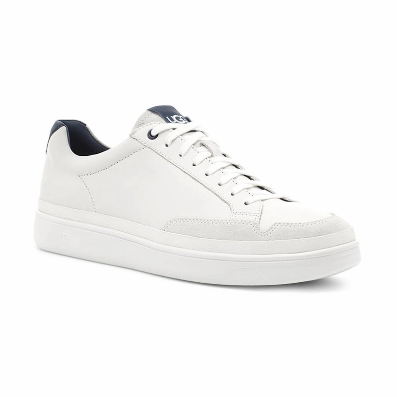 Men's South Bay Sneaker Low White running on the treadmill