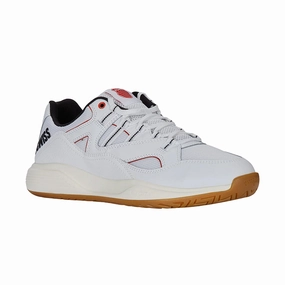 Men's Tura Team White/Black/Red Zip Fast