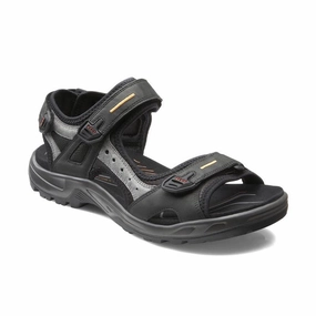 Hypoallergenic Lining Men's Yucatan Sandal Black