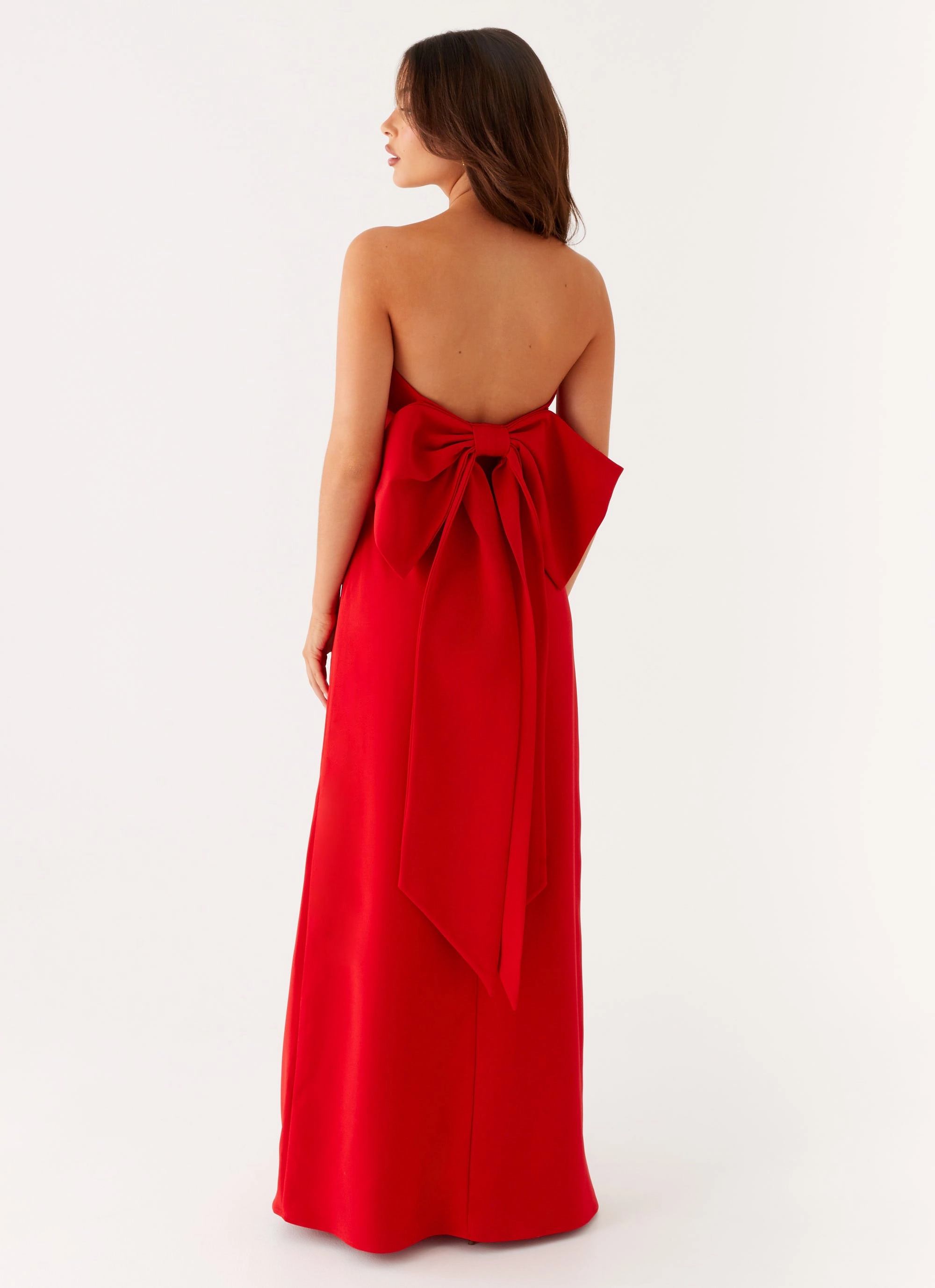 Stylish Line Meredith Maxi Dress - Red