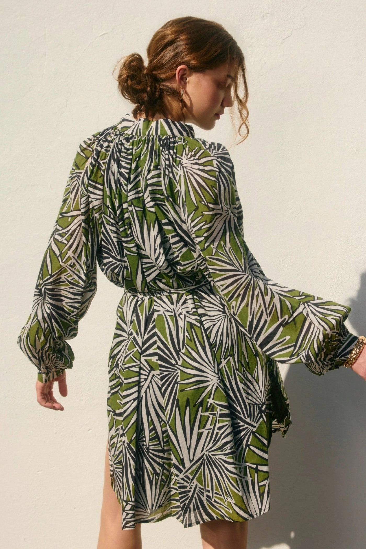 Fashionable And Functional MEREDITH TROPICAL MINI DRESS