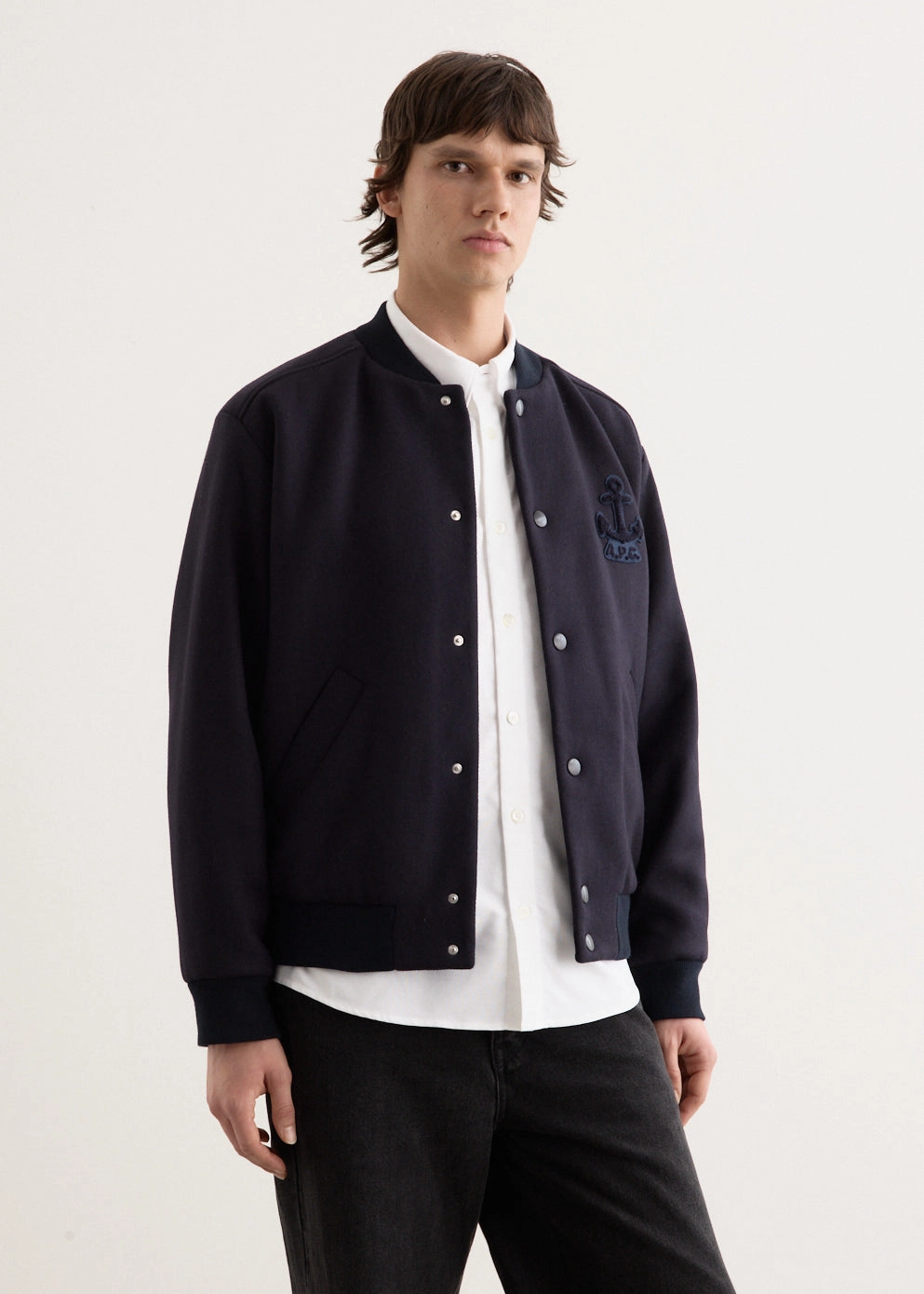 Go Anywhere Wear Travel Light Fit Micka Varsity Jacket