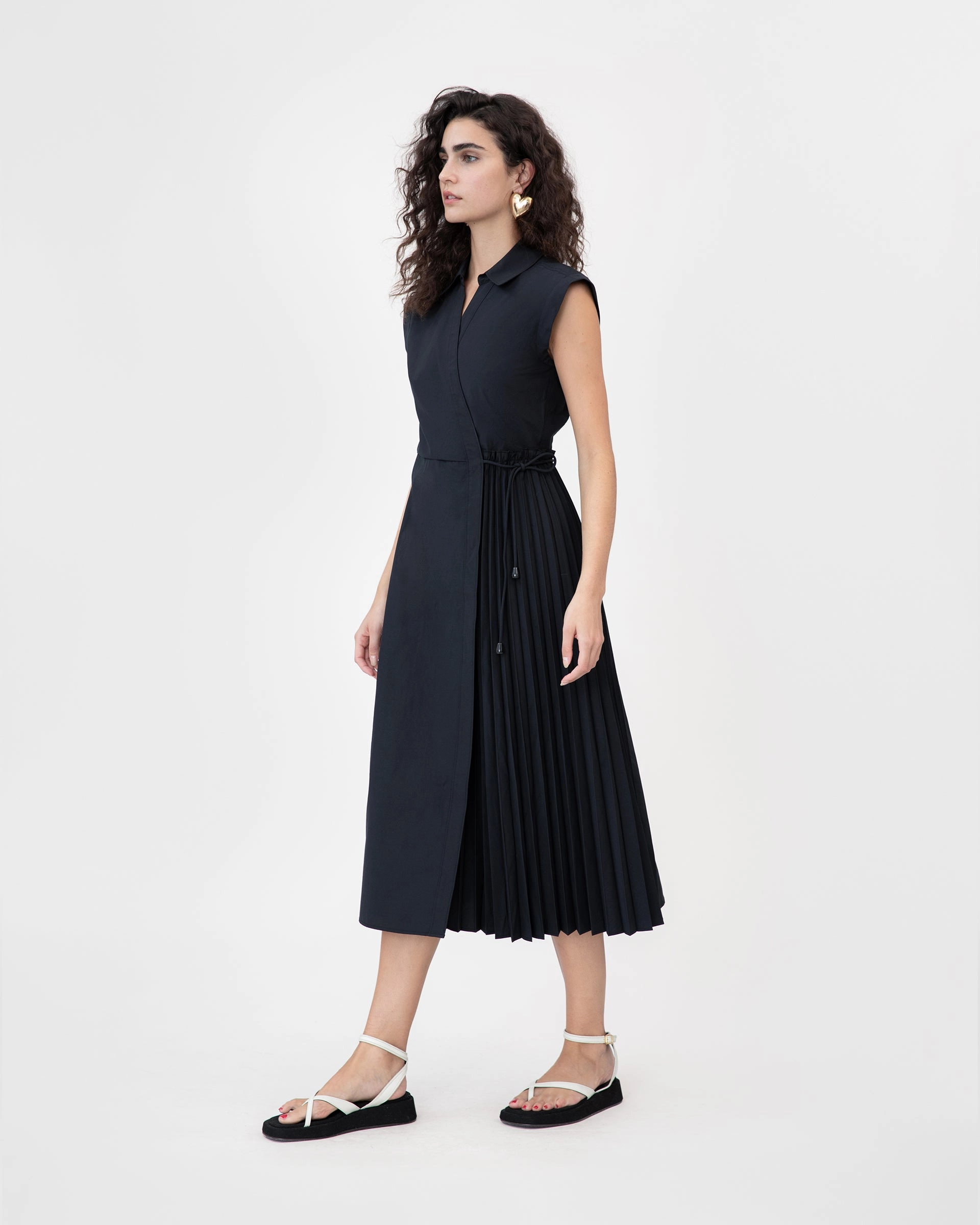 Midi Shivon Dress Mood Edge Quick Layer