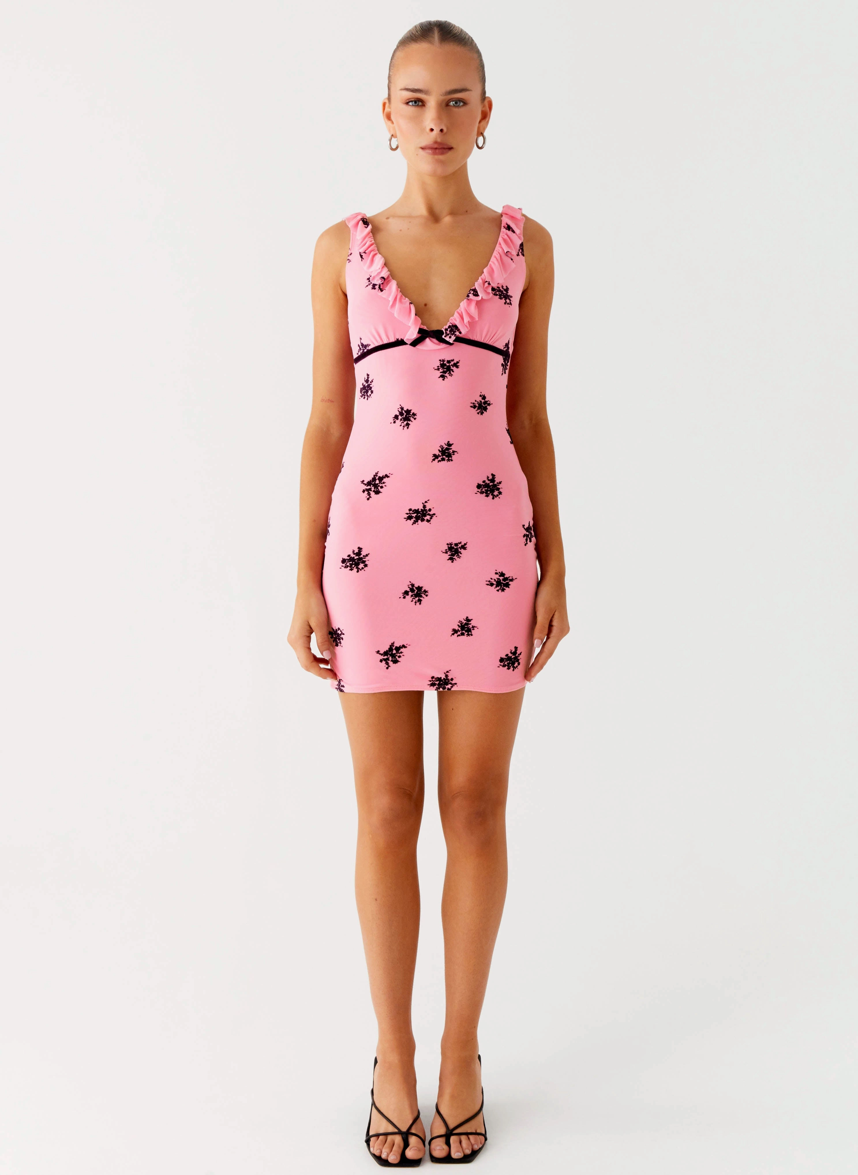 Smile Feel Milena Cami Mini Dress - Pink