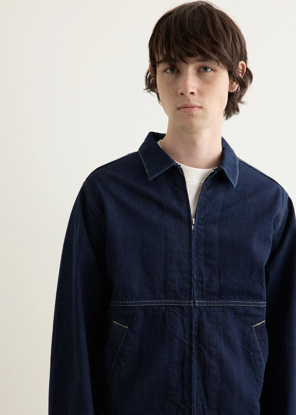 Survival Use Japanese Slub Denim Jacket
