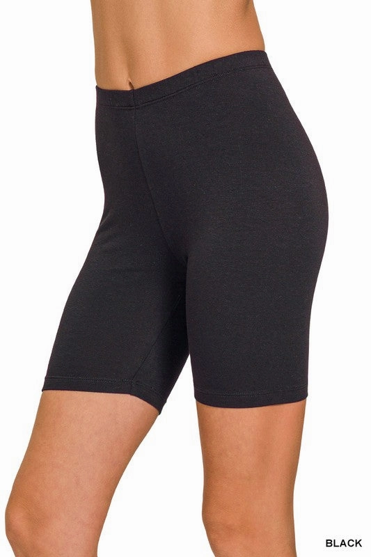 Connie Premium Cotton Biker Shorts S-XL Soft Lining Sweat Wicking Lining