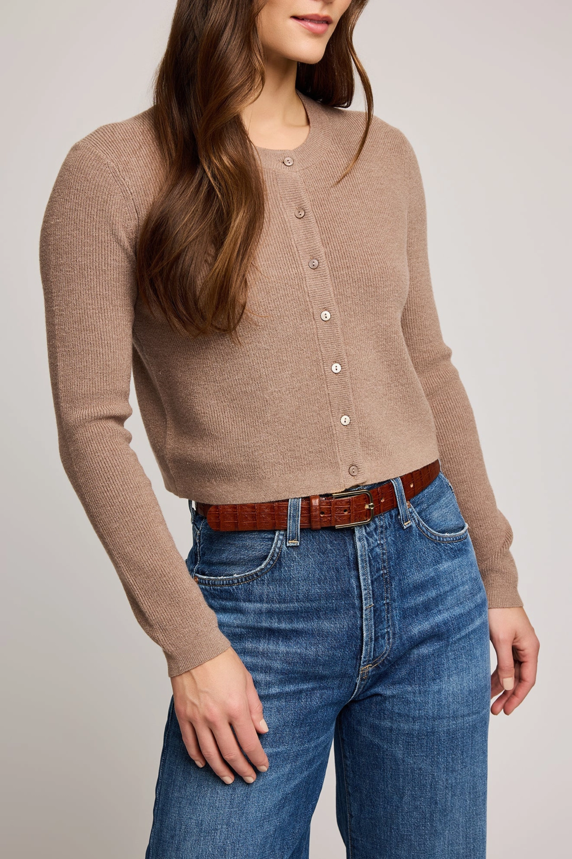 Everyday Layer Mirabelle Cardigan - Hazelwood