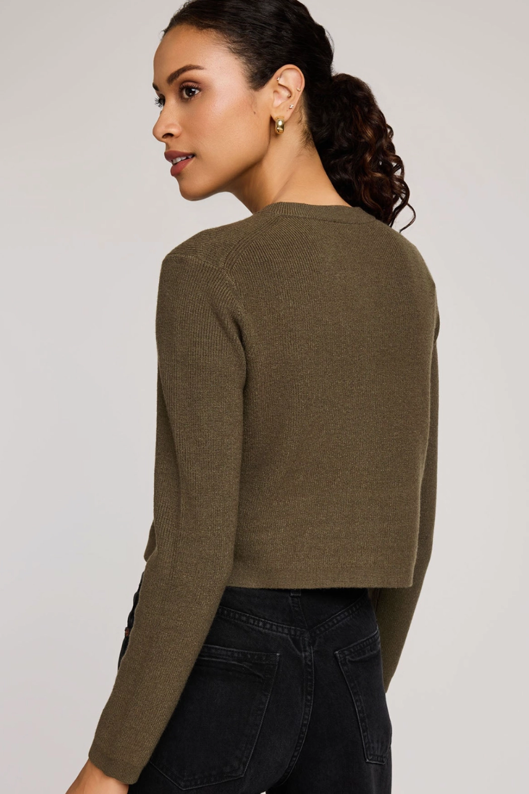 Stylish Knit Mirabelle Cardigan - Olive