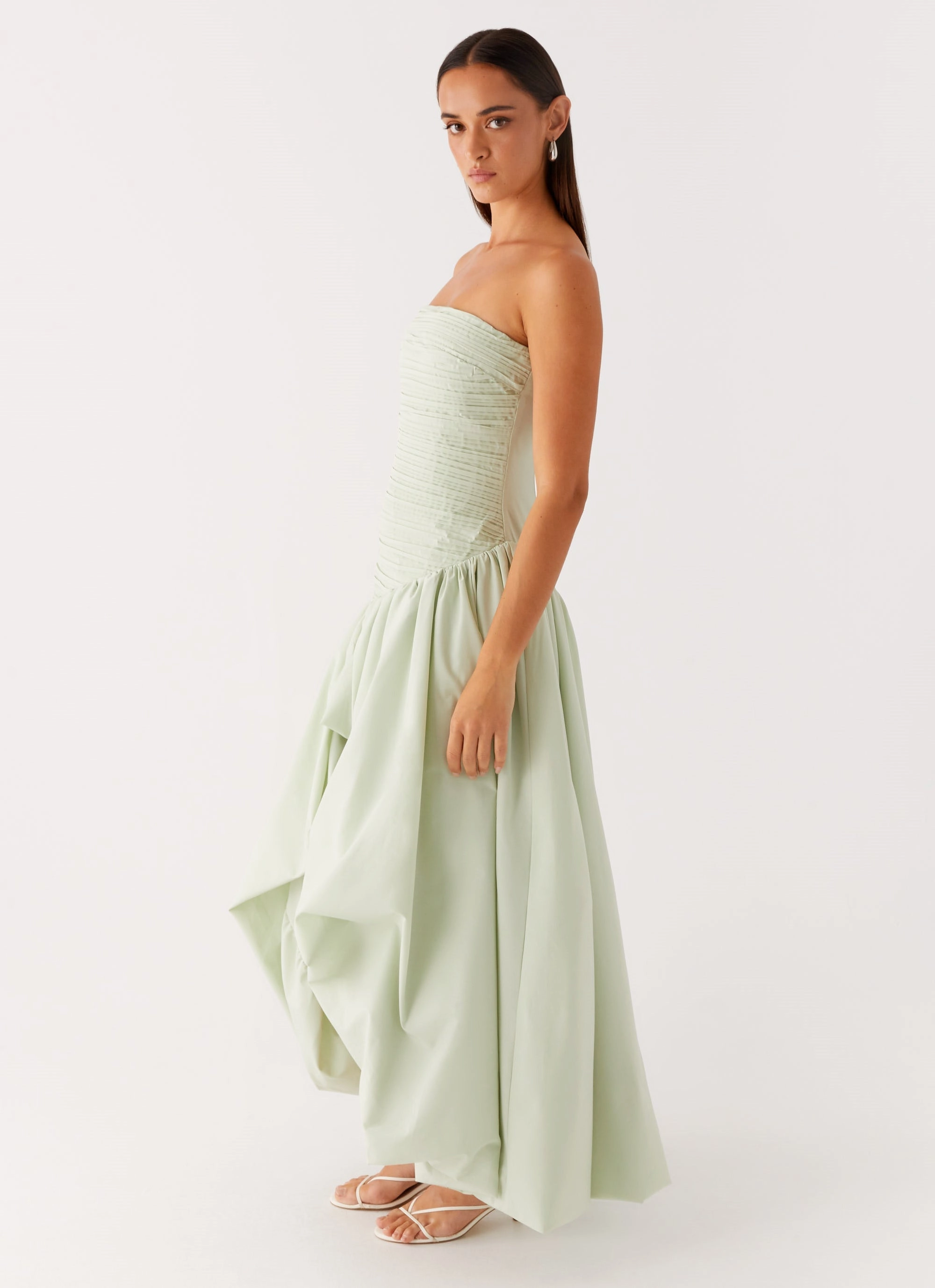 Timeless Beauty Misa Bubble Maxi Dress - Mint