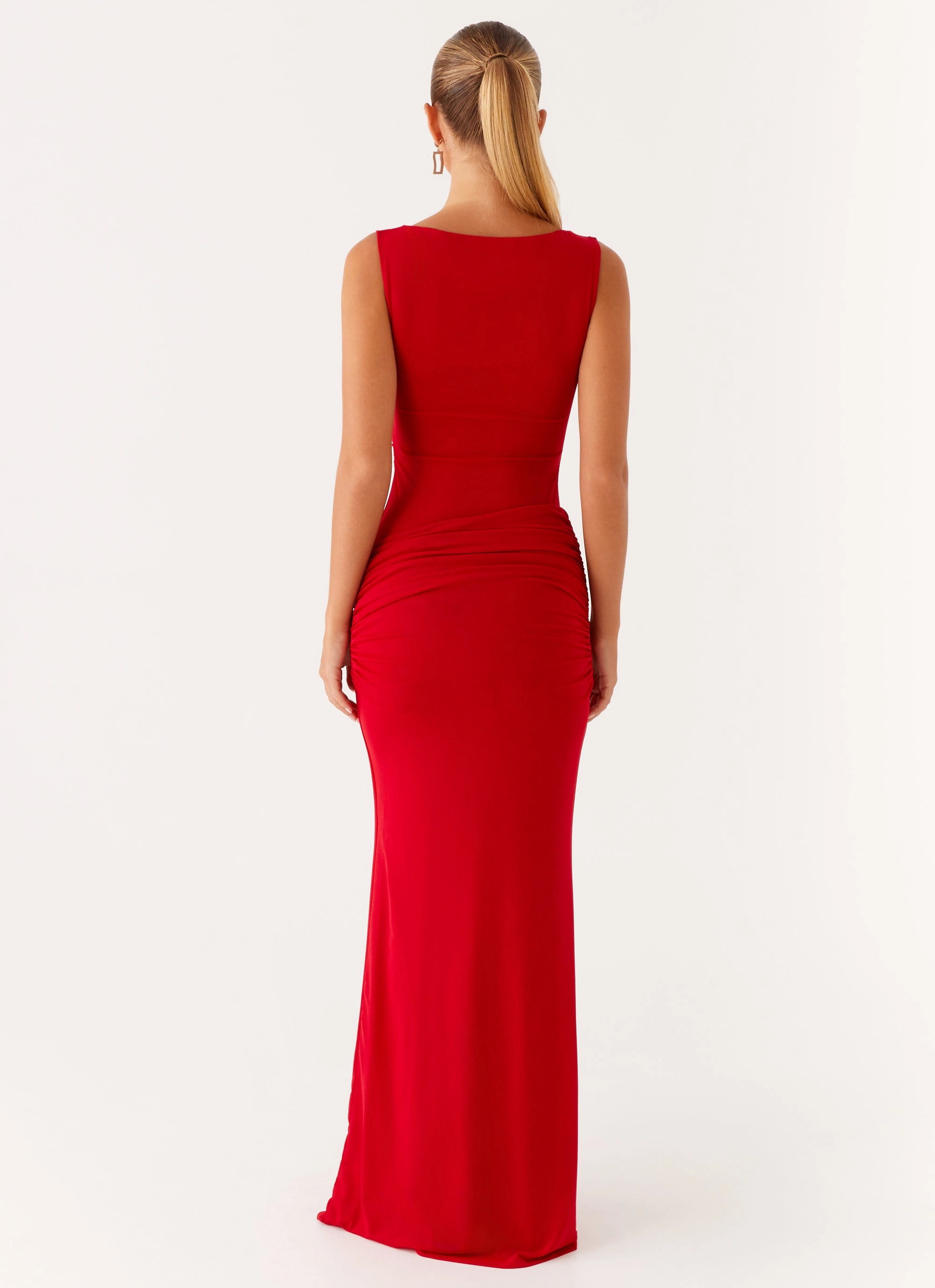Missy Maxi Dress - Red Playful and flirty dress Subtle Stitch