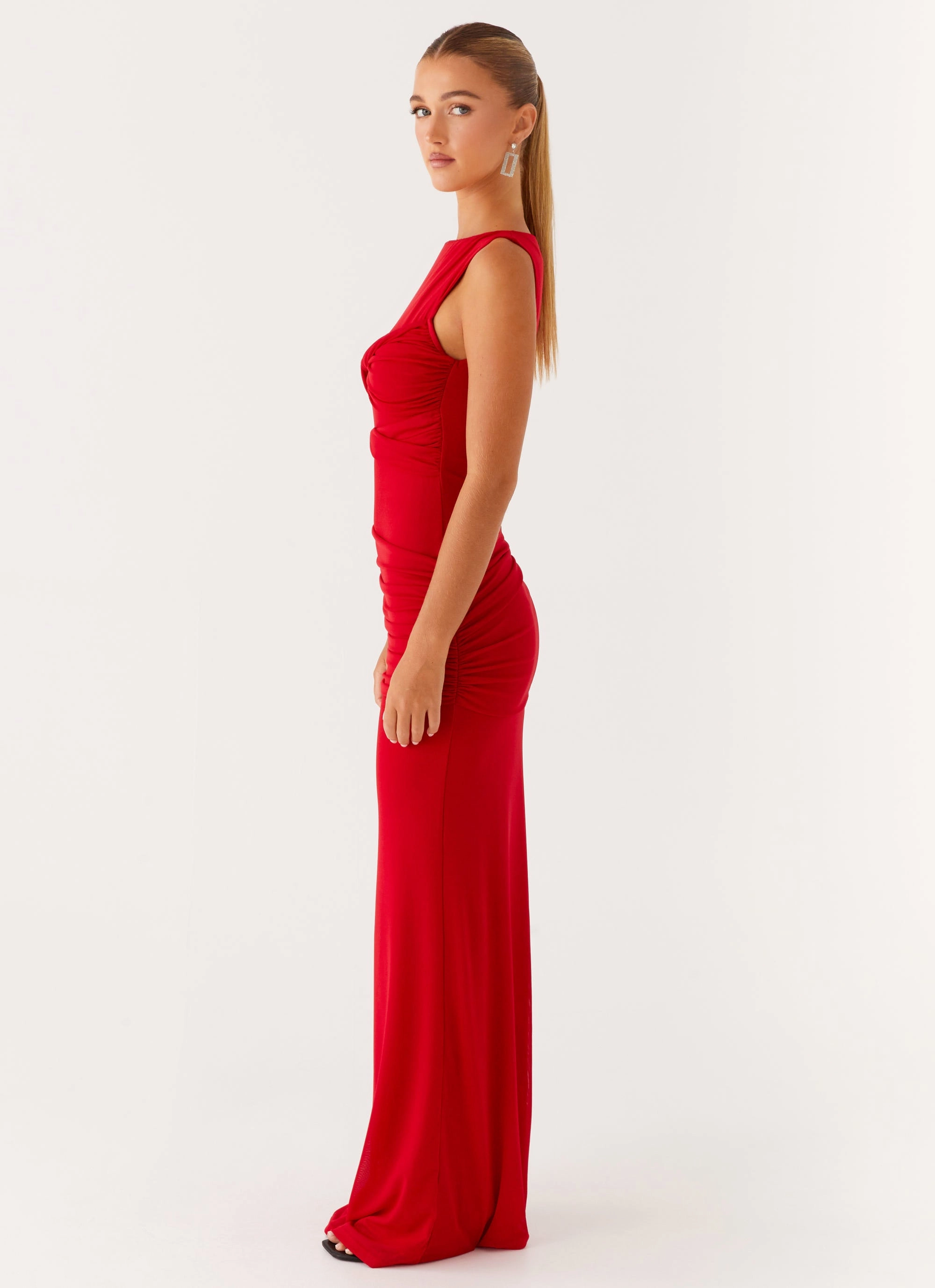 Fresh Flow Summer Staple Missy Maxi Dress - Red