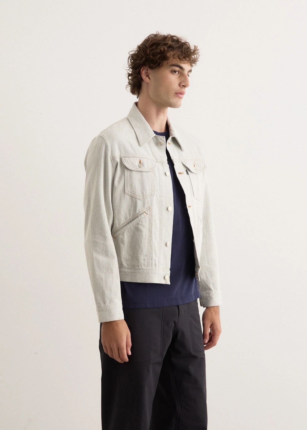 Model 20 Denim Jacket Seam Sealed Technology