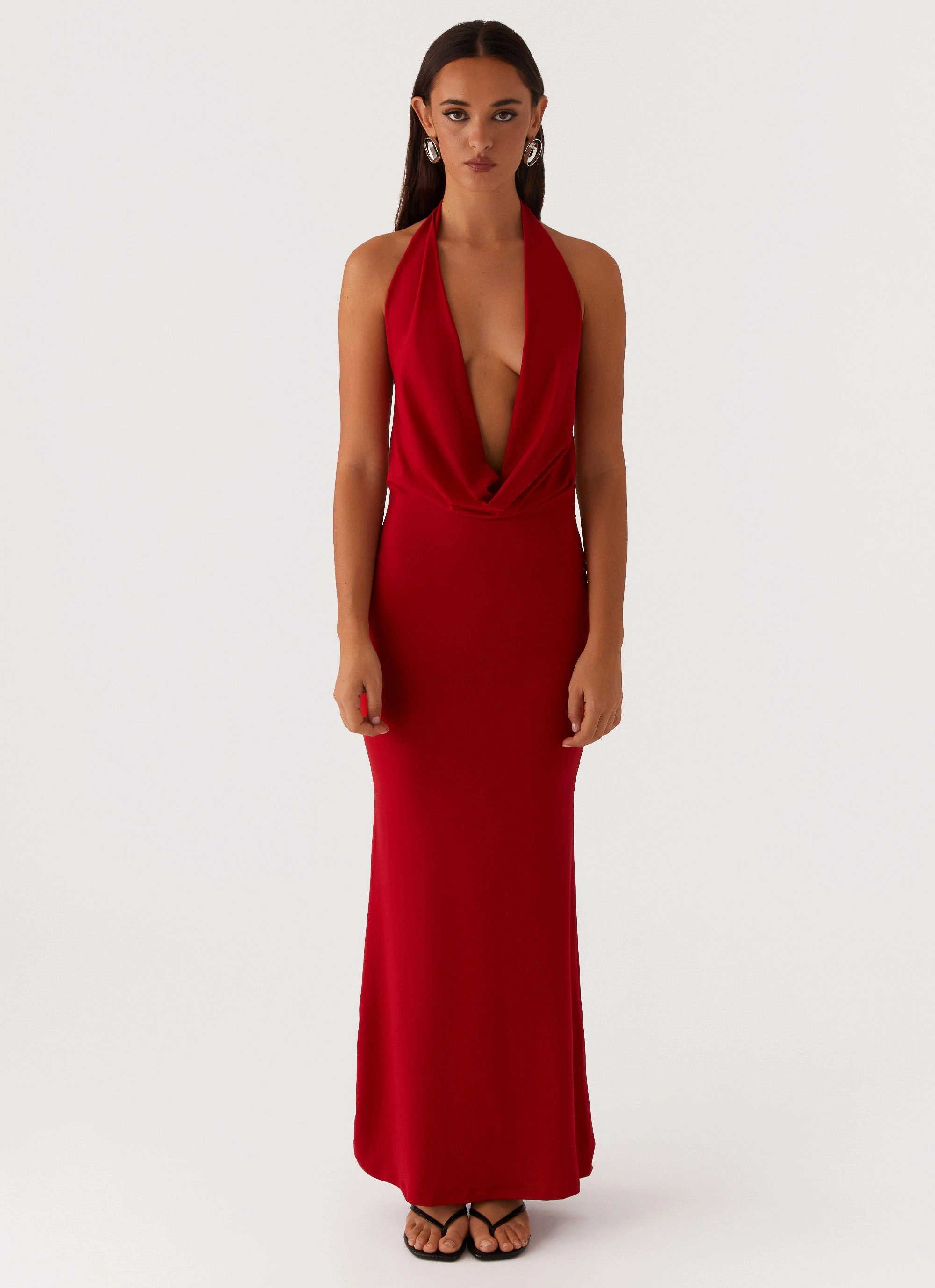 Relax Appeal Sweet Mood Dedicated Maxi Dress - Red