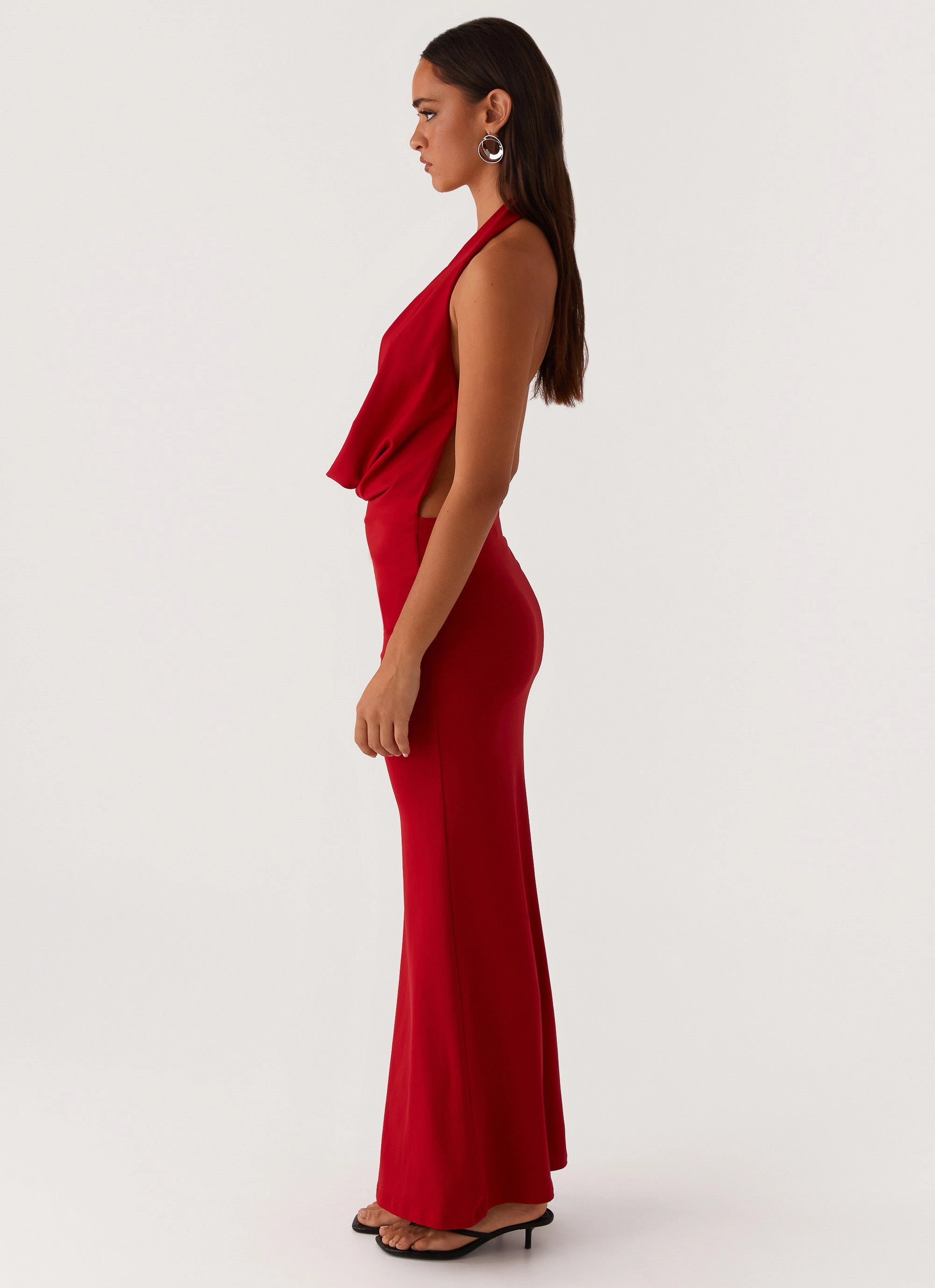 Dedicated Maxi Dress - Red Statement-Piece